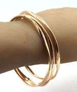 Itaor Italy 925 Sterling Silver Set Of Three Bangles