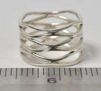 1/2 inch Wide Sterling Silver Band