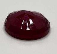 6.52ct Round Lead Treaded Ruby