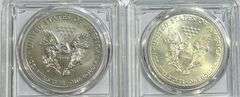 2014 W & 2021 Choice Unc Silver Eagles.