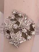 CERTIFIED BRAND NEW 18K WHITE GOLD DIAMOND RING
