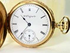 Beautiful 14K Multi-Color Gold Ladies Pocketwatch
