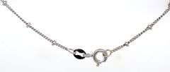 18kt White gold citrine and diamond pave heart shaped pendant on chain