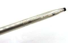 Cross set of silver pen pencil