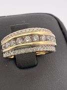 CERTIFIED 14K YELLOW GOLD DIAMOND BAND