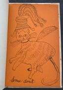 Very rare Andy Warhol collection, Cat series,  New York, 1954. Original edition, guarded in the orig