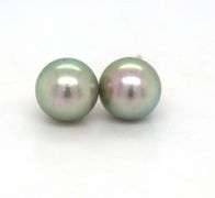 14kt Yellow gold 6.5mm pearl stud earrings