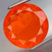 Vibrant color! 5.99ct incredible tangerine orange Fire Opal!