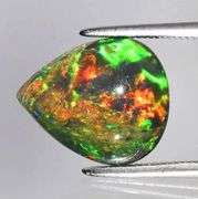 Vibrant mixed pattern 3.03ct Black Opal