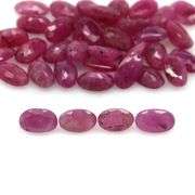 Rare heated only 12.13ct Ruby set from Madagascar