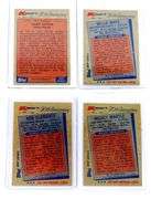 4 Topps Kmart 20th Anniv Baseball Cards, All Greats