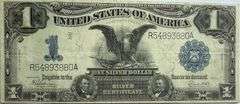 Sharp Series of 1899 Black Eagle Silver Certificate