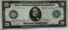 $5 Cleveland Series of 1914 FRN