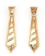 Tasteful 14k yellow Gold Dangle Earrings