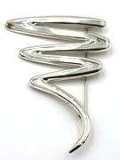 Tiffany & co large zig zag pin