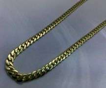 14K Yellow Gold Italian Cuban Link Chain