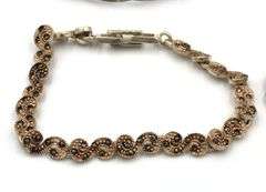 Group lot of 6 vintage 925 sterling silver bracelets