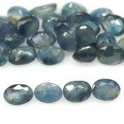Wonderful color in this 8.43ct natural Sapphire set!