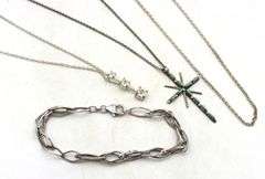 925 Sterling Silver Bulk of Jewerly