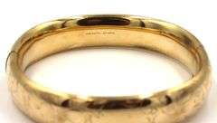 12kt Gold filled engraved bangle bracelet