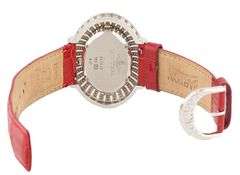 Montega 6.46ctw Diamond Art Deco, 50 x 37mm, Diamond Dial and Bezel, 18K Watch