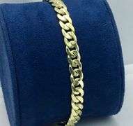 14K Yellow Gold Miami Cuban Link Bracelet
