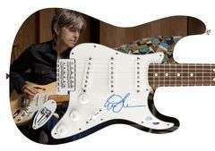 Eric Johnson Autographed Signed Photo Graphics Guitar ACOA