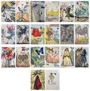Investment! Portfolio of  an original Dali. Le Tricorne. With 20 prints in colors by Dali and an ext