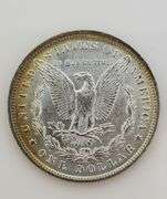 1890 O Morgan Silver Dollar, Toned