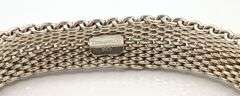 Tiffany & Co Somerset mesh bangle bracelet