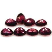 Top violet pink! 7.28ct UNTREATED Rhodolite Garnet set!