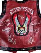 The Warriors Movie Cast Autographed Leather Vest Exact Proof