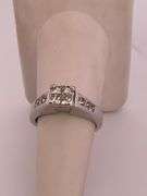 CERTIFIED BRAND NEW 14K WHITE GOLD RING
