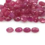 Simply gorgeous 11.89ct reddish pink Ruby set