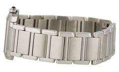 Cartier Tank Francaise 2301, 25mm, Ivory Dial, Stainless Steel Watch