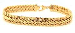Lovely 14K YG Italian Made Woven Link Bracelet
