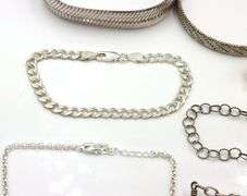 Group lot of 7 bracelet in 925 sterling silver