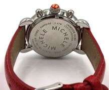 Michele CSX Carousel pink sapphire chronograph watch