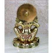 Brass Ayyappa Swamy Hindu Deity