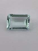 CERTIFIED NATURAL AQUAMARINE 1.38 CARAT