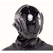 Futuristic Sci-Fi Helmet Mask