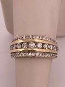 CERTIFIED 14K YELLOW GOLD DIAMOND BAND