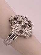 CERTIFIED BRAND NEW 18K WHITE GOLD DIAMOND RING