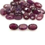 Heavy! 15.86ct 24 piece Ruby set -Heated only!!