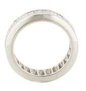 2.97ctw Baguette Diamond Channel Set Wedding Band Ring in Platinum