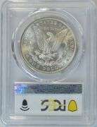 Great creamy-white Gem BU 1887 Morgan Silver Dollar. PCGS MS65