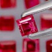 Top blood red! VS to SI clarity! Heated only 2.75ct Ruby set!!!