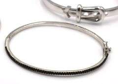 Group lot of 5 cuff bangles in 925 sterling silver