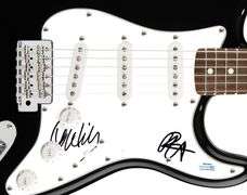 Judas Priest Autographed X2 Signed Guitar Ian Hill Rob Halford ACOA