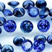 Top cobalt blue! 2.25ct set of Ceylon Sapphires!